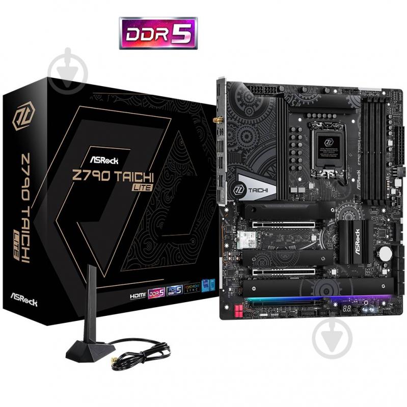 Материнская плата ASRock Z790 TAICHI LITE (LGA1700, Intel Z790, E-ATX) - фото 5