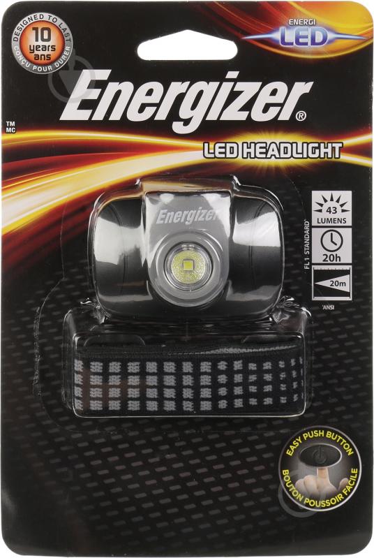 Фонарь Energizer headlight WOB - фото 3 Фонарь Energizer headlight WOB - фото 3