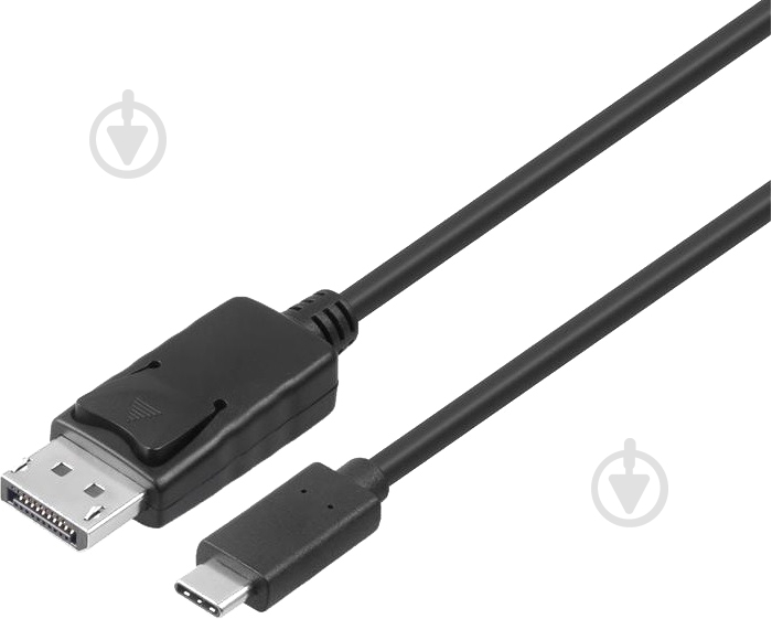 Кабель 2E USB-C - DisplayPort (AM/AM) 3840x2160@60Hz 1 м чорний (2EW-1925) - фото 1