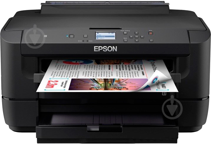 Принтер Epson WF-7210DTW А3 (C11CG38402) Wi-Fi WorkForce - фото 1