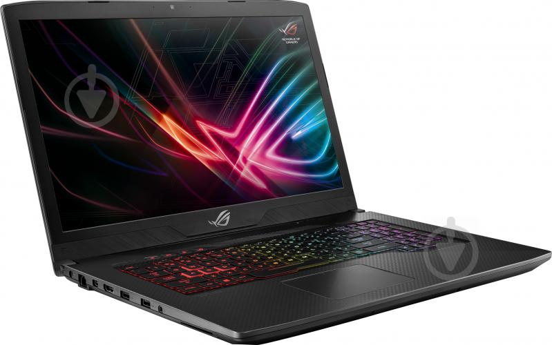 Ноутбук Asus ROG Strix GL703GE-EE027T 17.3" (90NR00D1-M00300) scar gunmetal - фото 2