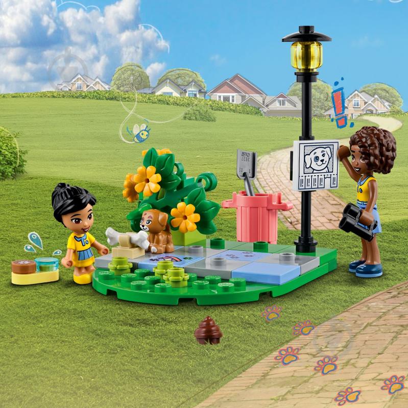 Конструктор LEGO Friends Велосипед спасательного центра для собак 41738 - фото 8