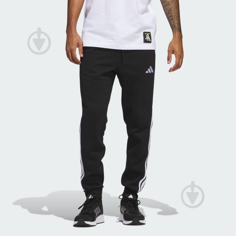 Штани Adidas M 3S FL TC PT JD1861 р. S чорний - фото 1 Штани Adidas M 3S FL TC PT JD1861 р. S чорний - фото 1