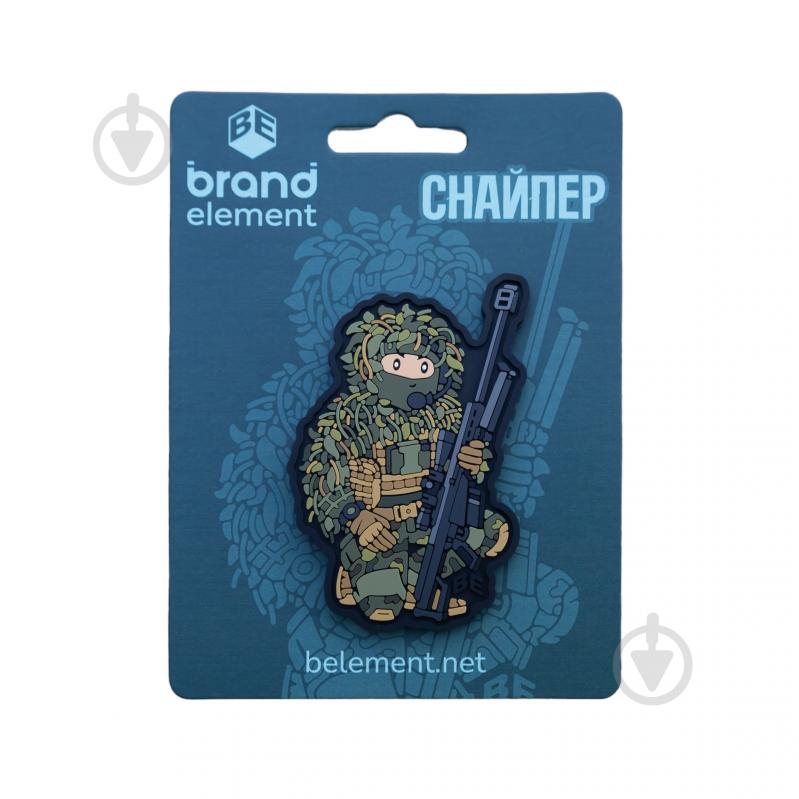 Шеврон-патч Brand Element ПВХ «Снайпер» - фото 5