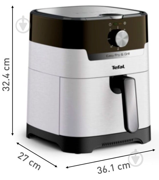 Мультипіч Tefal Easy Fry&Grill 2в1 EY501A10 - фото 11
