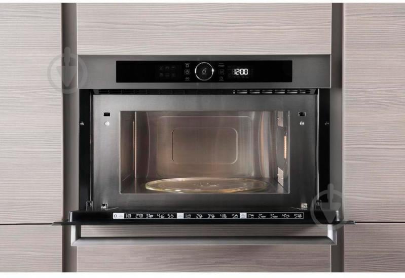 Встраиваемая микроволновая печь Whirlpool AMW731IX - фото 8