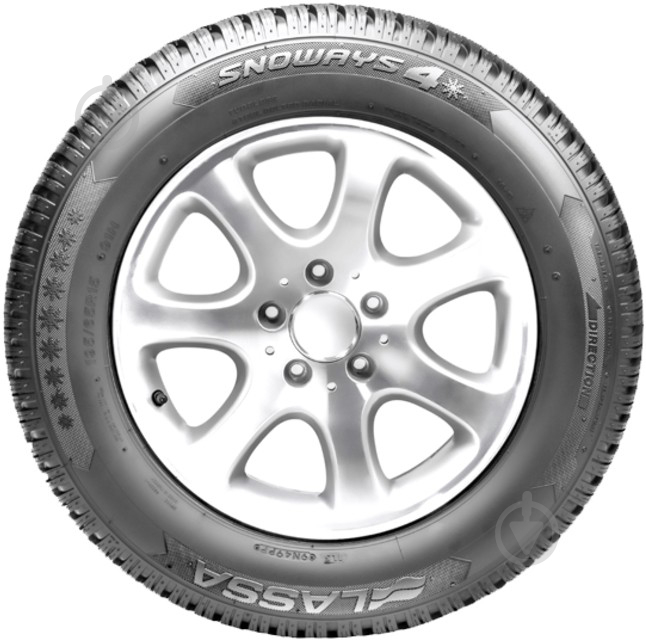 Шина LASSA Snoways 4 XL 235/50R18 101 V нешипована зима - фото 3