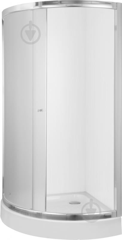 Душевая кабина Korra K-601 900x900x1985 профиль хром, стекло мат. - фото 1