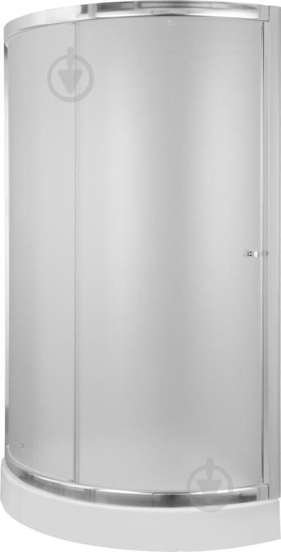 Душевая кабина Korra K-601 900x900x1985 профиль хром, стекло мат. - фото 2