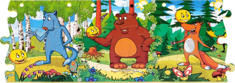 Книга-пазлы Бомик Колобок 743 - фото 4