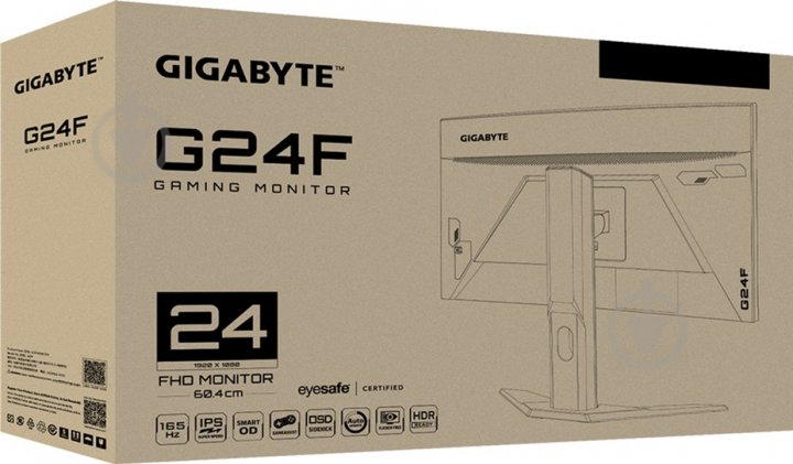 Монитор Gigabyte 23,8" (G24F Gaming Monitor) - фото 10