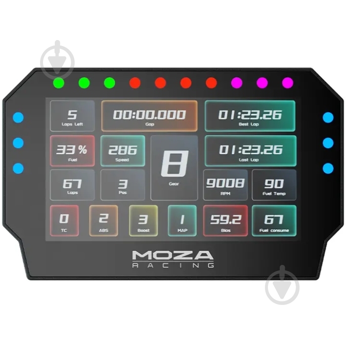 Дисплей гоночный MOZA Racing CM2 (RS072) black - фото 1 Дисплей гоночный MOZA Racing CM2 (RS072) black - фото 1
