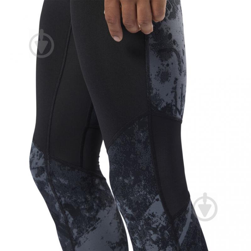 Лосины Reebok CBT JACQUARD TIGHT EH6271 S черный - фото 6