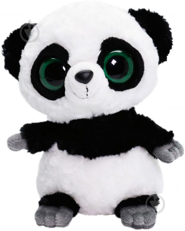 Мягкая игрушка Aurora Yoohoo Панда 25 см черный с белым 81336A - фото 1
