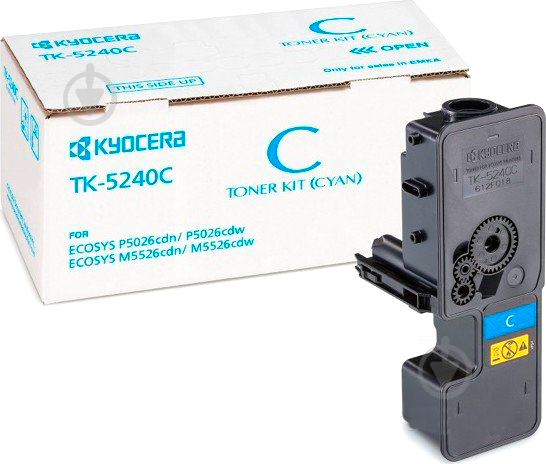 Картридж Kyocera TK-5240С 1T02R7CNL0 блакитний - фото 1