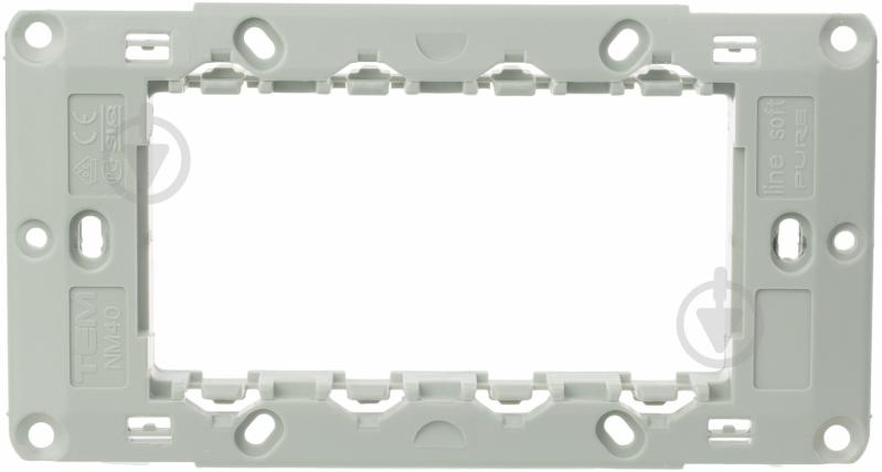 Суппорт TEM MODUL 4M серый 3424233 - фото 1