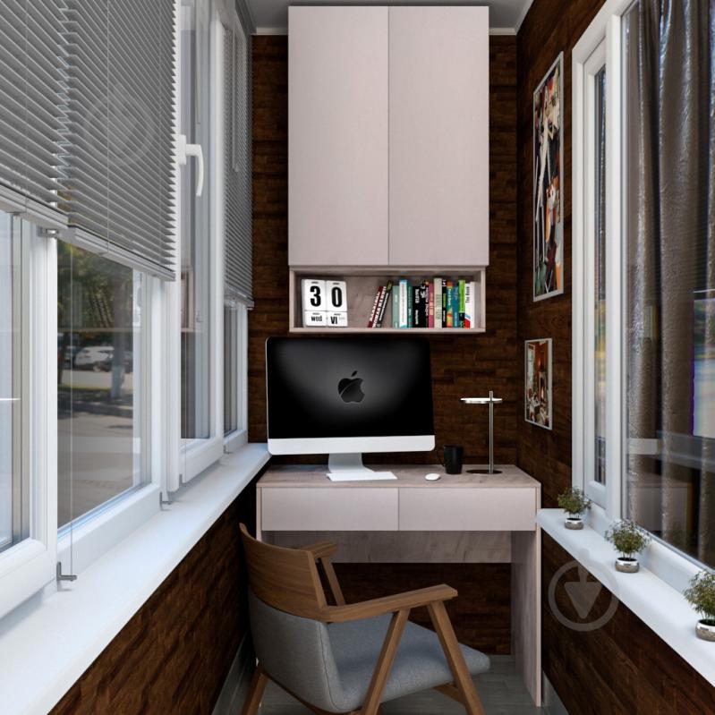 Полка DC Венето 750x250 мм дуб крафт серый - фото 7