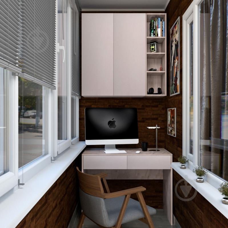Полка DC Венето 750x250 мм дуб крафт серый - фото 9