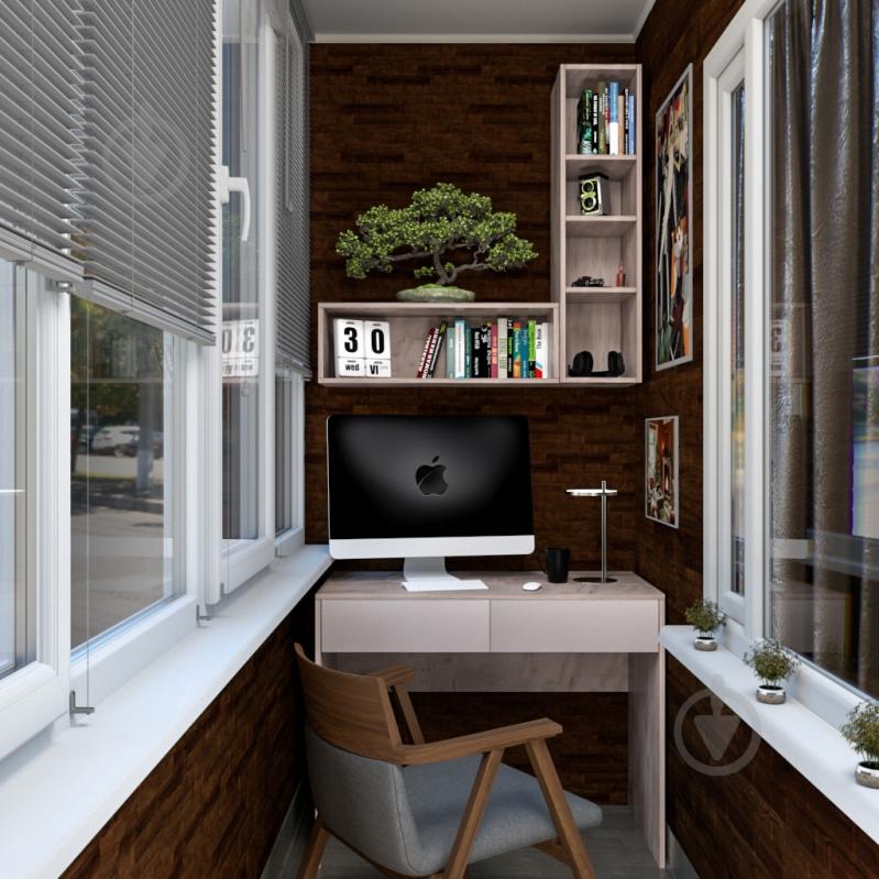 Полка DC Венето 750x250 мм дуб крафт серый - фото 6