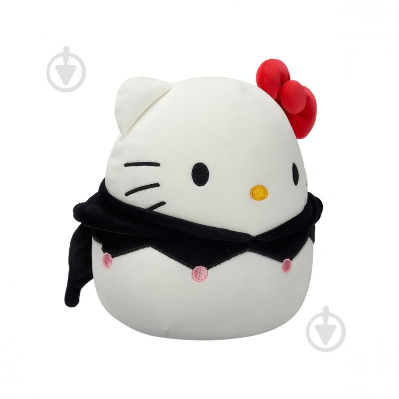 М'яка іграшка SQUISHMALLOWS Хелоу Кітті в образі Куромі 20 см різнокольоровий SQSN00388 - фото 2