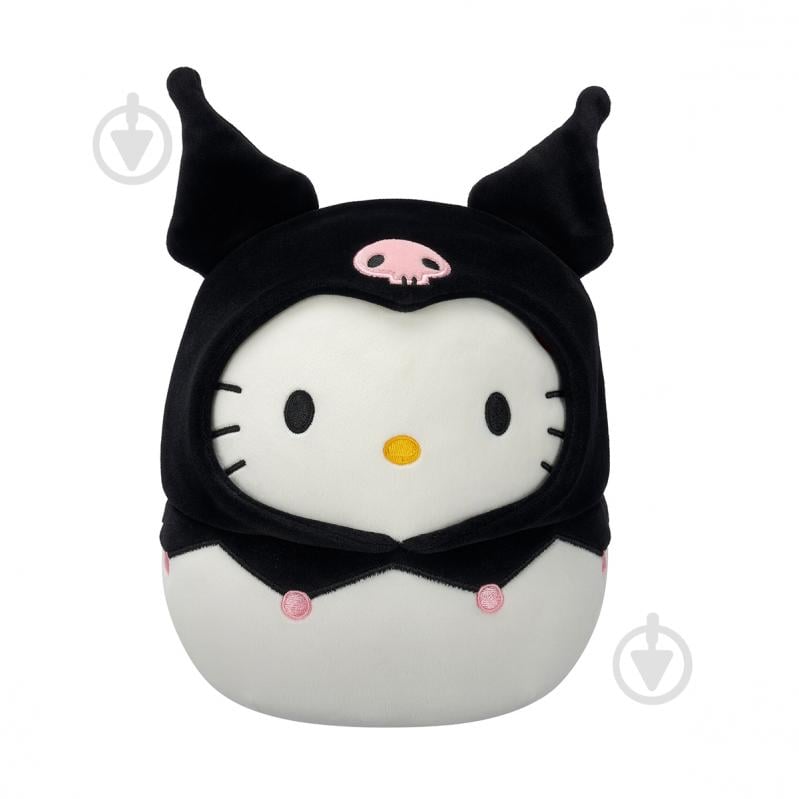 Мягкая игрушка SQUISHMALLOWS Хеллоу Китти в образе Куроми 20 см разноцветный SQSN00388 - фото 11