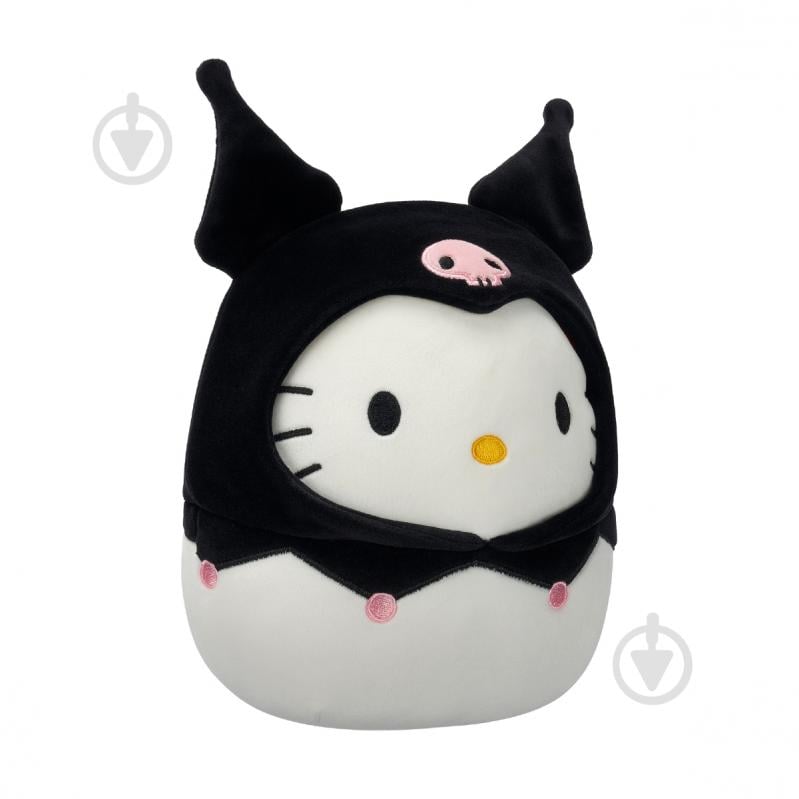 Мягкая игрушка SQUISHMALLOWS Хеллоу Китти в образе Куроми 20 см разноцветный SQSN00388 - фото 10