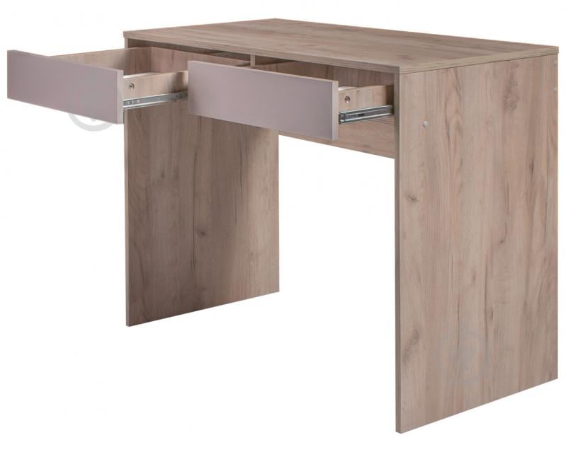 Стіл DC Венето 800х1000х500 мм дуб крафт сірий/кашемір/дуб крафт сірий - фото 3