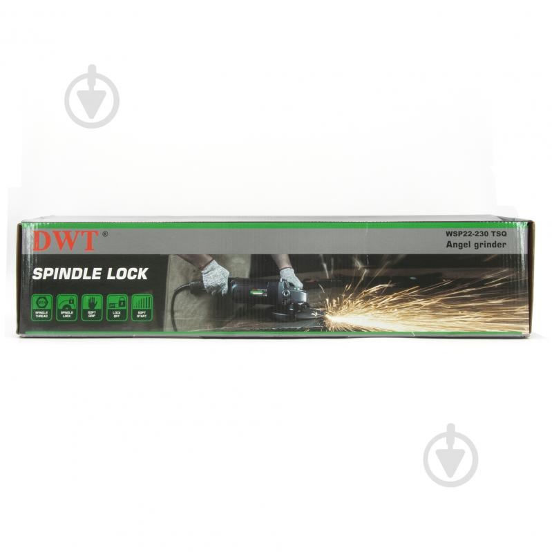 Болгарка (кутова шліфмашина) DWT WSP22-230 TSQ - фото 7