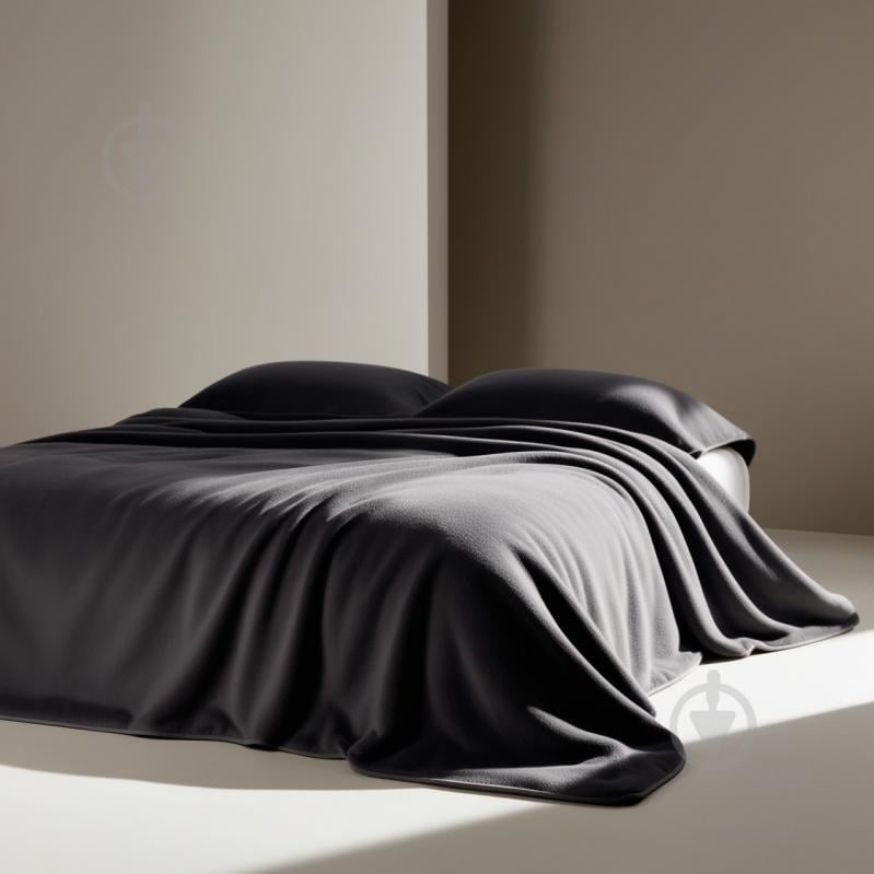 Плед Manner 150x200 см графит Emily - фото 3 Плед Manner 150x200 см графит Emily - фото 3