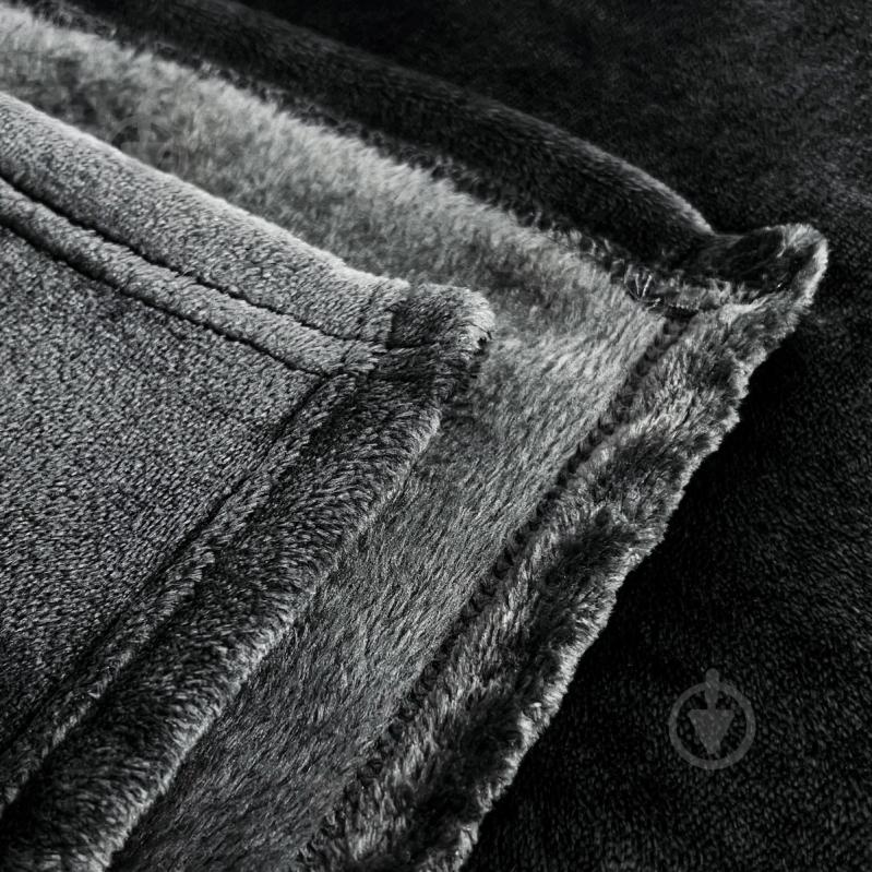 Плед Manner 150x200 см графит Emily - фото 7 Плед Manner 150x200 см графит Emily - фото 7