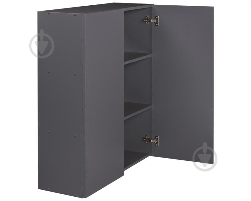 Шкаф DC Венето 950х750х287 мм графит / графит - фото 4 Шкаф DC Венето 950х750х287 мм графит / графит - фото 4