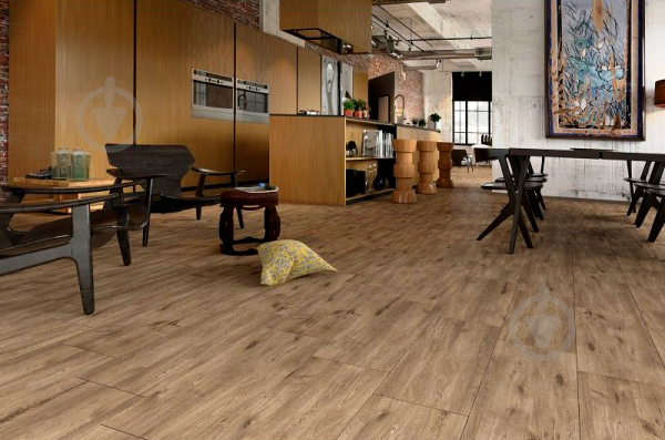 Плитка Golden Tile Alpina Wood brown 897940 30,7x60,7 см - фото 5