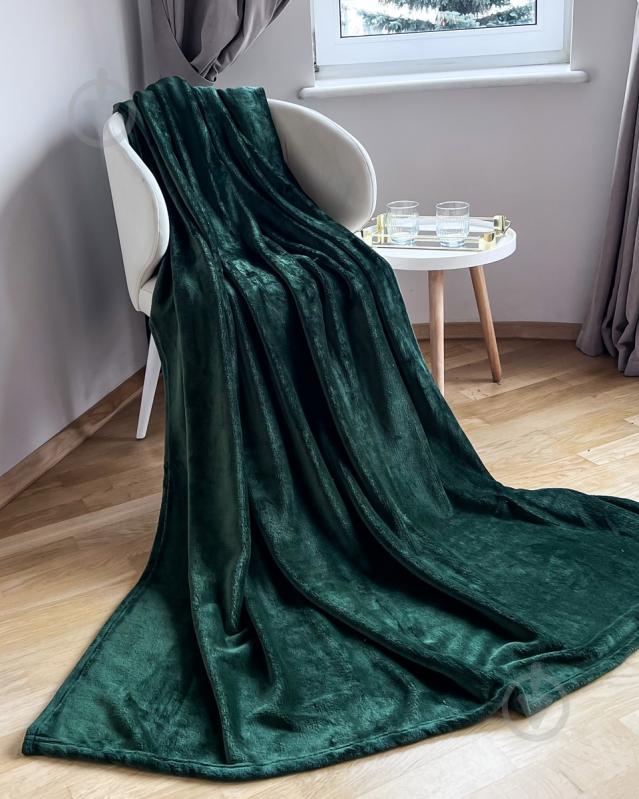 Плед Manner 150x200 см зеленый Emily - фото 4