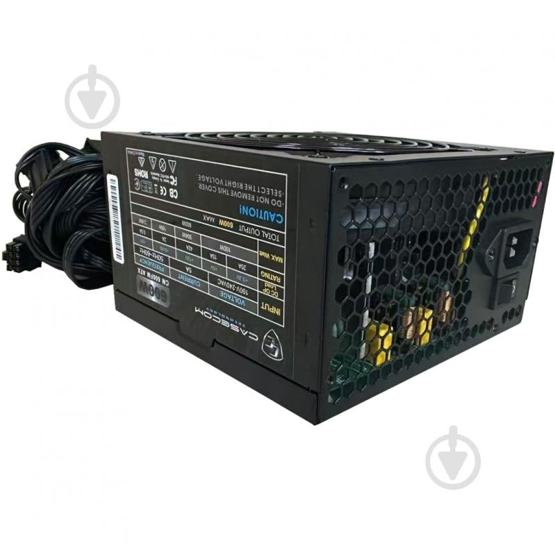 Блок питания CaseCom CM 600FM ATX 600 Вт - фото 1