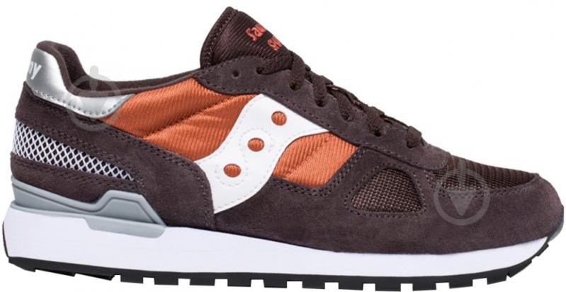 Кроссовки мужские демисезонные Saucony SHADOW ORIGINAL 2108-700s р.42 бордово-коричневые - фото 1