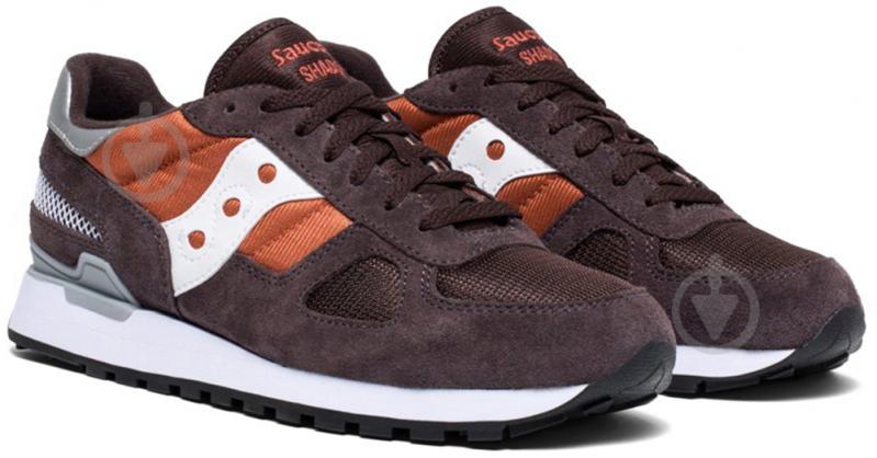 Кросівки чоловічі демісезонні Saucony SHADOW ORIGINAL 2108-700s р.42,5 бордово-коричневі - фото 5