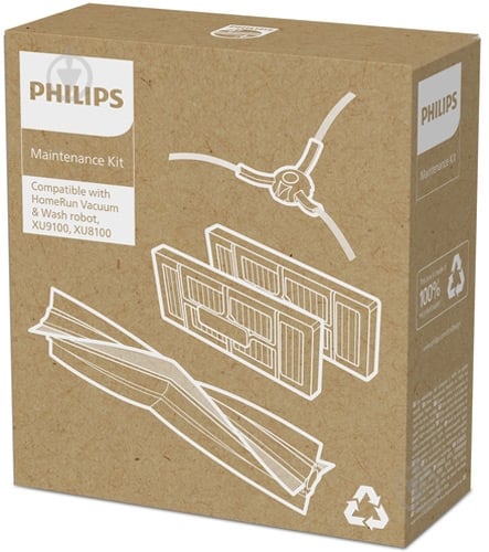 Набор аксессуаров Philips Homerun Vacuum and Mop Robots серии 9000 (XV1492/10) - фото 1 Набор аксессуаров Philips Homerun Vacuum and Mop Robots серии 9000 (XV1492/10) - фото 1