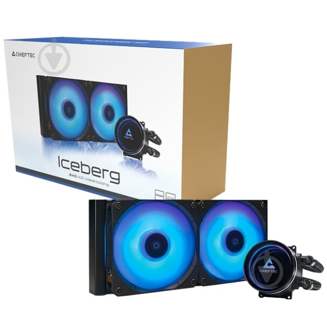 Система жидкостного охлаждения Chieftec Iceberg 240 ARGB - фото 3