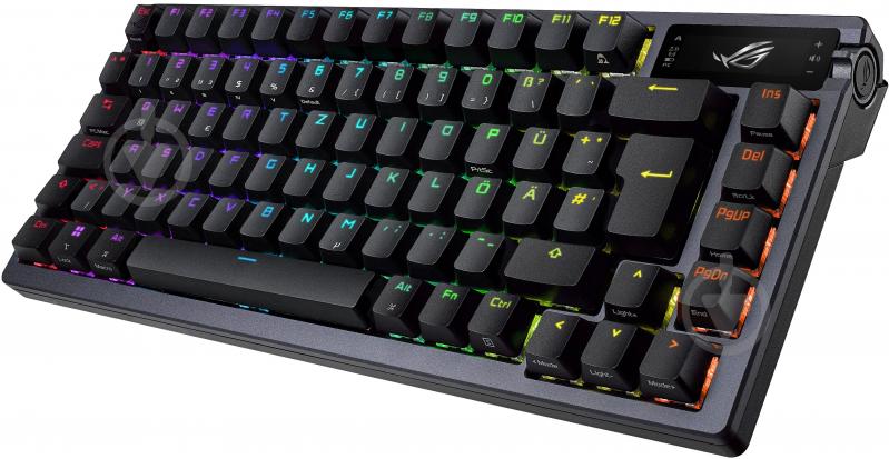 Клавіатура ігрова Asus ROG Azoth NX Red EN PBT (90MP0316-BKUA01) black - фото 5