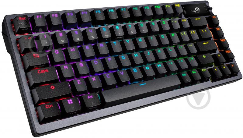 Клавіатура ігрова Asus ROG Azoth NX Red EN PBT (90MP0316-BKUA01) black - фото 4