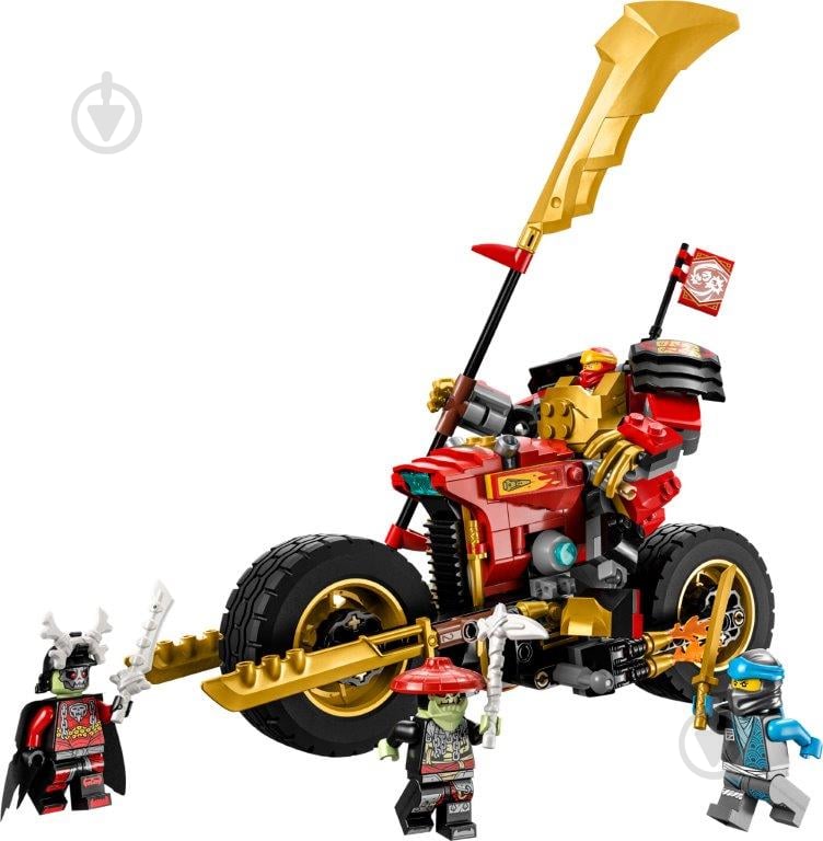 Конструктор LEGO NINJAGO Робоцикл ЭВО Кая 71783 - фото 3