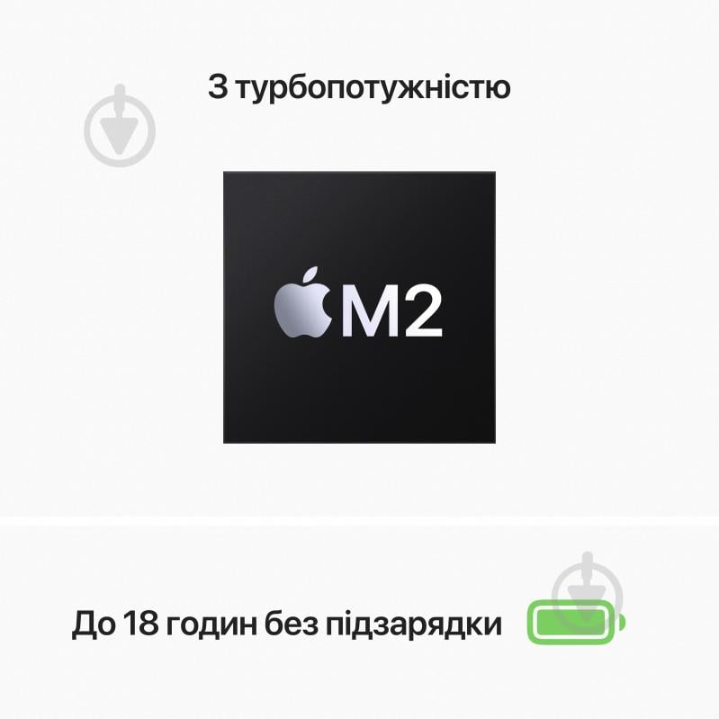 Ноутбук Apple MacBook Air M2 256Gb 13,6" (MLXW3UA/A) space grey - фото 9
