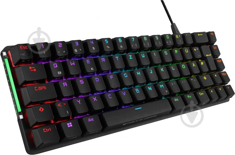 Клавиатура игровая Asus ROG Falchion Ace LED 68key NX RD USB (90MP0346-BKUA01) black - фото 3