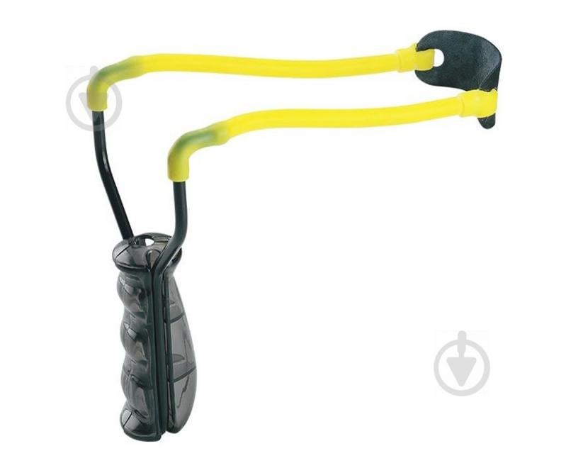 Рогатка MK-T9 ц:черный/желтый - фото 