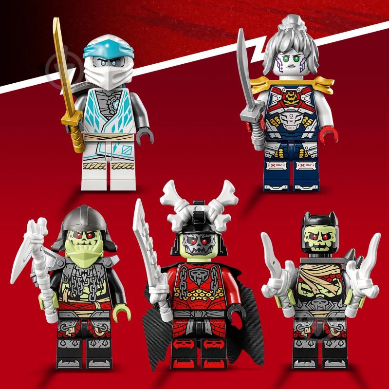 Конструктор LEGO NINJAGO Істота Крижаний Дракон Зейна 71786 - фото 7