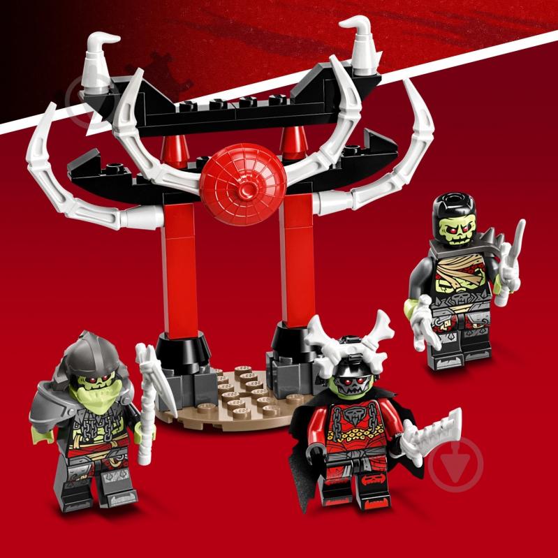 Конструктор LEGO NINJAGO Істота Крижаний Дракон Зейна 71786 - фото 9