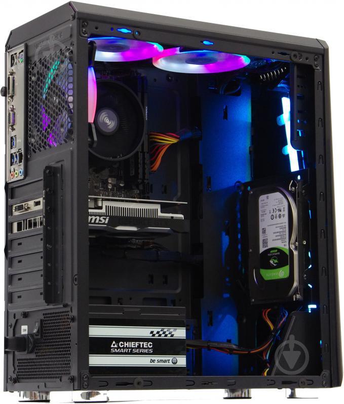 Компьютер персональный Expert PC Ultimate (A2600.08.H1S1.1050T.B213) black - фото 4