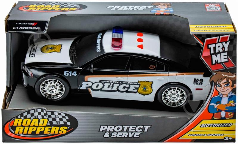 ᐉ Поліцейська машина Toy State Dodge Charger Protect&Serve 1:24