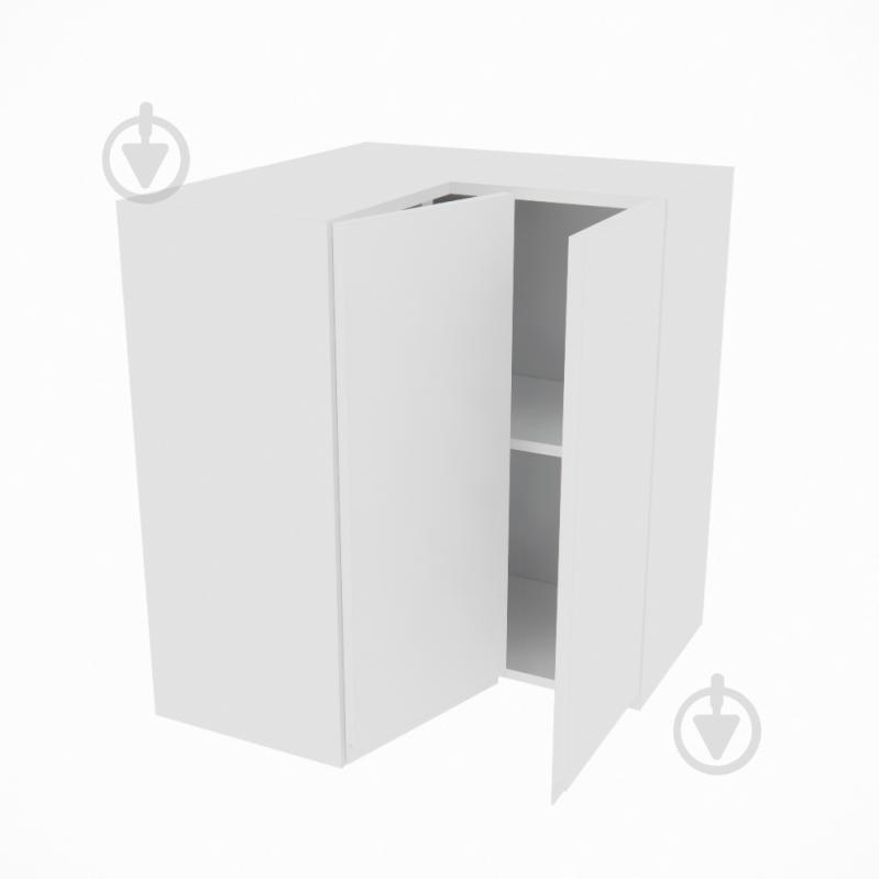 Шкаф Влада (В 60х60 прямой (720)правая) белый шелк/белый - фото 2 Шкаф Влада (В 60х60 прямой (720)правая) белый шелк/белый - фото 2