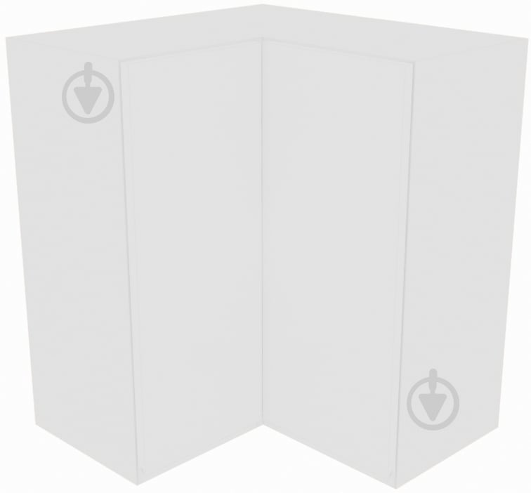 Шкаф Влада (В 60х60 прямой (720)правая) белый шелк/белый - фото 1 Шкаф Влада (В 60х60 прямой (720)правая) белый шелк/белый - фото 1